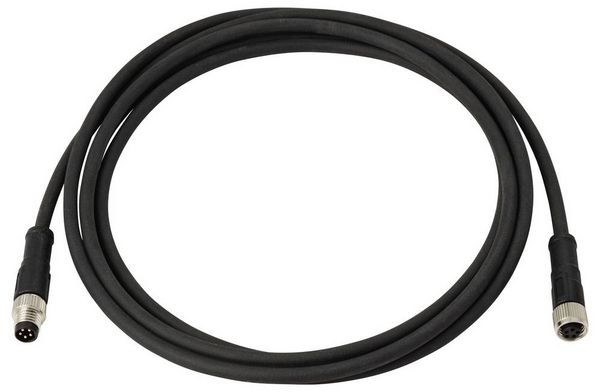 Produktbild: TRU COMPONENTS TC-13752008 Anschlussleitung M8 x 1 Stecker, gerade, Buchse, gerade 2 m Polzahl Sensoren: 5 1 St.
