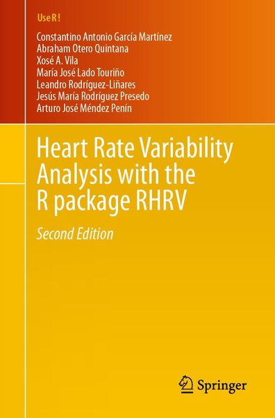 Produktbild: Heart Rate Variability Analysis with the R package RHRV