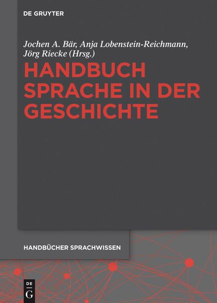 Produktbild: Handbuch Sprache in der Geschichte