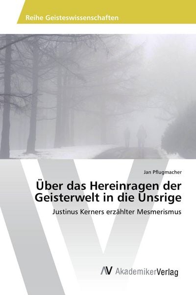 Über das Hereinragen der Geisterwelt in die Unsrige, Taschenbuch von Jan Pflugmacher, AV Akademikerverlag, 9783639884562