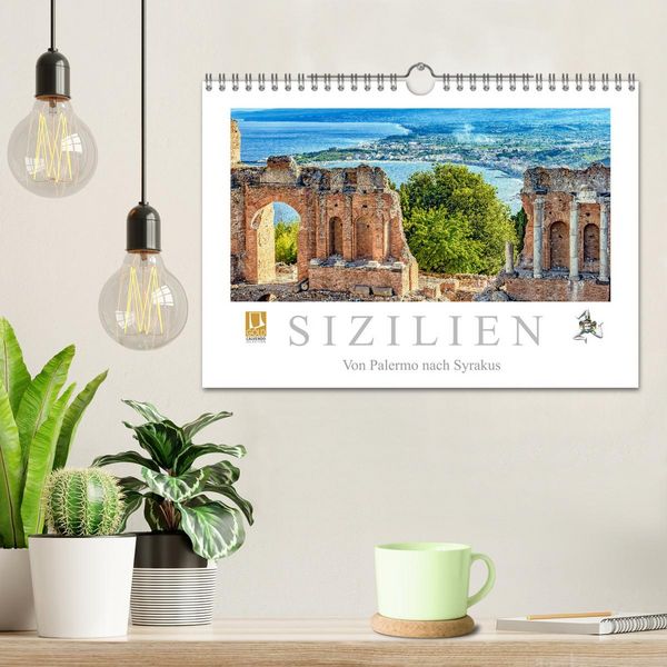 Produktbild: Sizilien - Von Palermo nach Syrakus (Wandkalender 2026 DIN A4 quer), CALVENDO Monatskalender