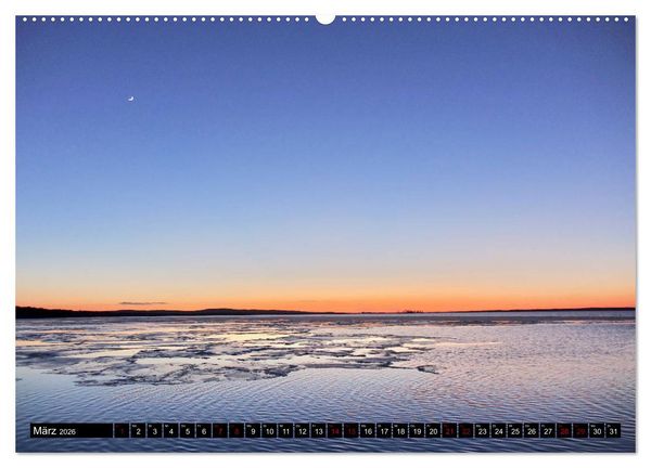 Produktbild: Das Meer bei Steinhude (Wandkalender 2026 DIN A2 quer), CALVENDO Monatskalender