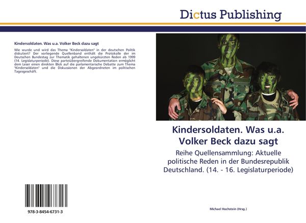 Produktbild: Kindersoldaten. Was u.a. Volker Beck dazu sagt