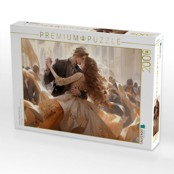 Produktbild: CALVENDO Puzzle P&auml;rchen im Manga Style beim Tanz | 2000 Teile Lege-Gr&ouml;&szlig;e 90x67cm Foto-Puzzle f&uuml;r gl&uuml;ckliche Stunden