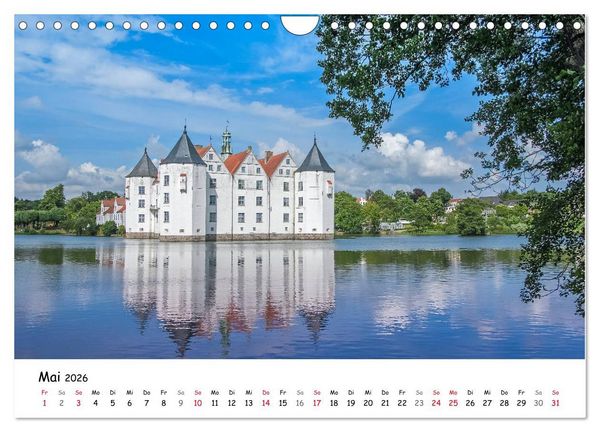 Produktbild: Deutschland- Nordsee und Ostsee (Wandkalender 2026 DIN A4 quer), CALVENDO Monatskalender