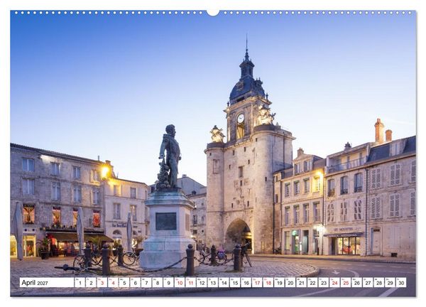 Produktbild: Momente einer Reise - Franz&ouml;sische Atlantikk&uuml;ste (hochwertiger Premium Wandkalender 2027 DIN A2 quer), Kunstdruck in Hochglanz