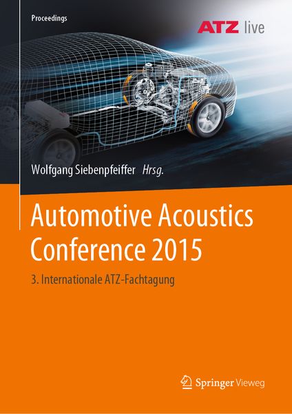 Produktbild: Automotive Acoustics Conference 2015