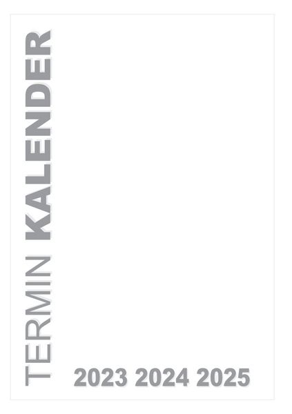 Produktbild: Termin Kalender Planer 2023 2024 2025 (Deutschland)