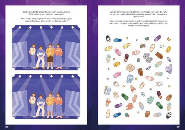 Produktbild: Auf D&auml;monenjagd &ndash; Dein K-Pop-Mitmachbuch