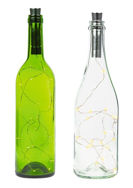 Produktbild: Blatt & Bl&uuml;te Flaschenlicht