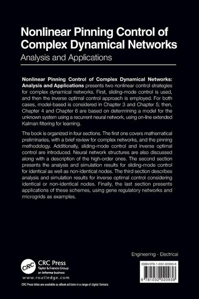 Produktbild: Nonlinear Pinning Control of Complex Dynamical Networks