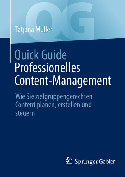 Produktbild: Quick Guide Professionelles Content-Management
