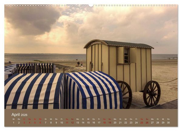 Produktbild: Norderney - Meine Trauminsel (Wandkalender 2026 DIN A2 quer), CALVENDO Monatskalender