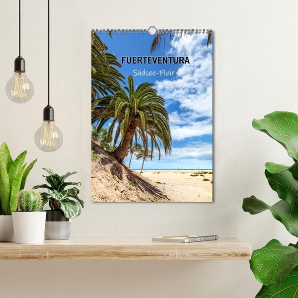 Produktbild: FUERTEVENTURA S&uuml;dsee-Flair (Wandkalender 2026 DIN A3 hoch), CALVENDO Monatskalender