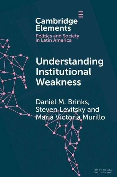 Produktbild: Understanding Institutional Weakness