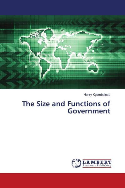 Produktbild: The Size and Functions of Government
