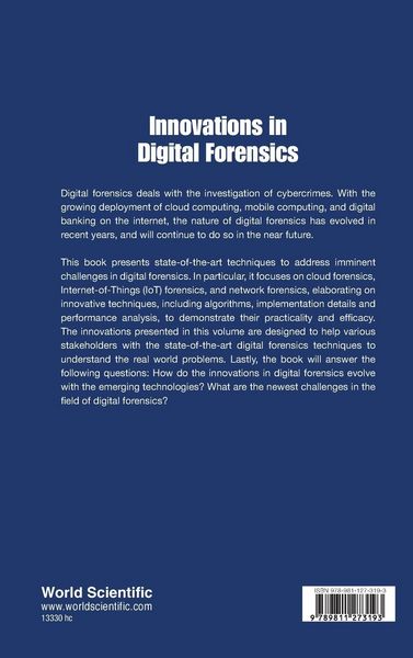 Produktbild: Innovations in Digital Forensics