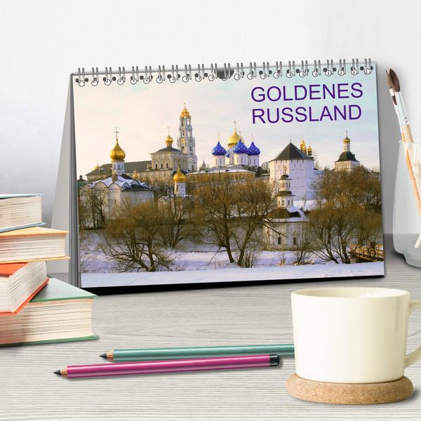 Produktbild: Goldenes Russland (Tischkalender 2026 DIN A5 quer), CALVENDO Monatskalender
