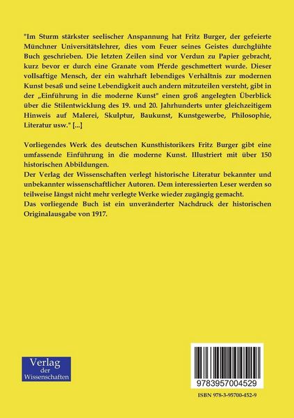 Produktbild: Einf&uuml;hrung in die moderne Kunst