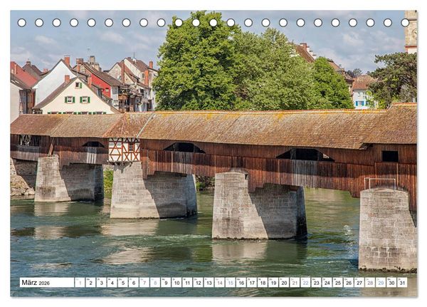 Produktbild: Bad S&auml;ckingen - St&auml;dtle am Hochrhein (Tischkalender 2026 DIN A5 quer), CALVENDO Monatskalender