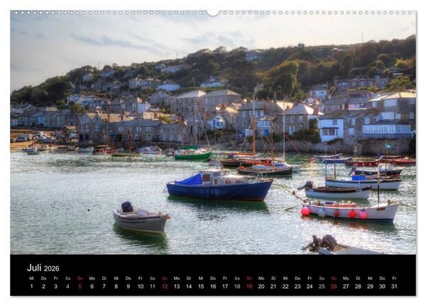 Produktbild: Cornwall (hochwertiger Premium Wandkalender 2026 DIN A2 quer), Kunstdruck in Hochglanz