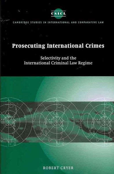 Produktbild: Prosecuting International Crimes
