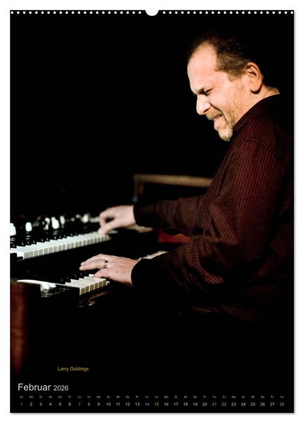 Produktbild: jazz color (Wandkalender 2026 DIN A2 hoch), CALVENDO Monatskalender