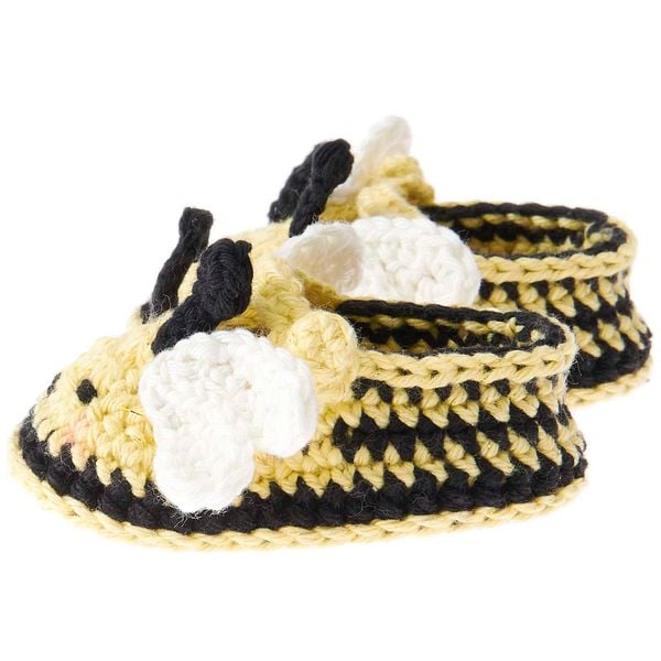 Produktbild: Ricorumi H&auml;kelset "Baby Booties" Biene