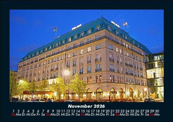Produktbild: Berlin 2026 Fotokalender DIN A5