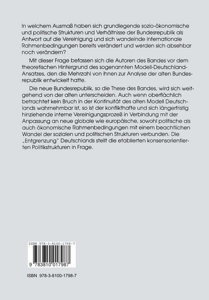 Produktbild: Deutschland nach der Wende