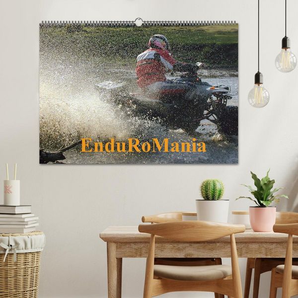 Produktbild: EnduRoMania (Wandkalender 2026 DIN A2 quer), CALVENDO Monatskalender