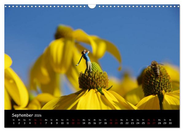 Produktbild: Minis Golf (Wandkalender 2026 DIN A3 quer), CALVENDO Monatskalender