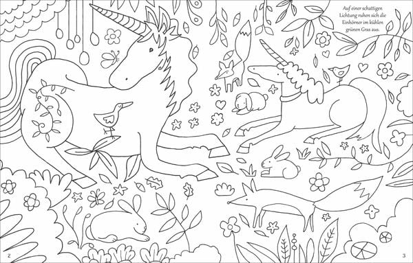 Produktbild: Mein Malbuch: Im Einhornland