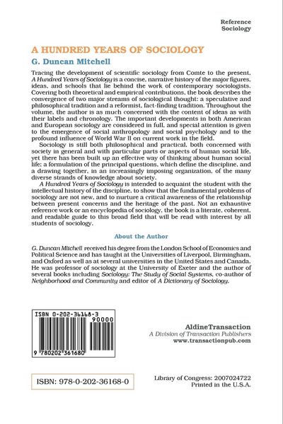 Produktbild: A Hundred Years of Sociology
