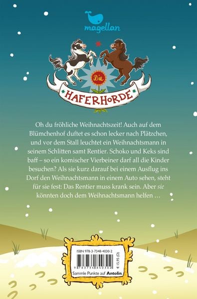 Produktbild: Die Haferhorde - S&uuml;&szlig;er die Hufe nie klingen