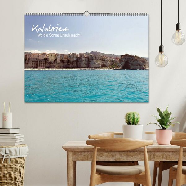 Produktbild: Kalabrien: Wo die Sonne Urlaub macht (Wandkalender 2026 DIN A2 quer), CALVENDO Monatskalender