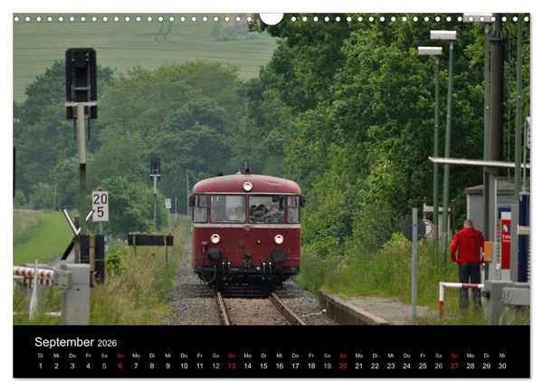 Produktbild: Der Nebenbahnretter (Wandkalender 2026 DIN A3 quer), CALVENDO Monatskalender
