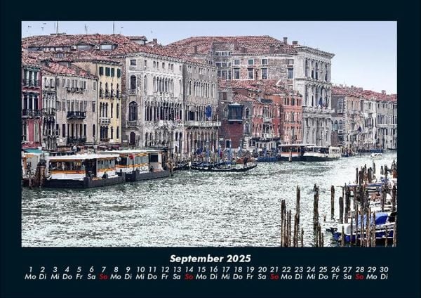 Produktbild: Venedig 2025 Fotokalender DIN A4