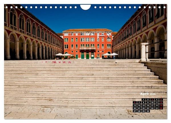 Produktbild: Kroatien - Split und die dalmatinische K&uuml;ste (Wandkalender 2026 DIN A4 quer), CALVENDO Monatskalender