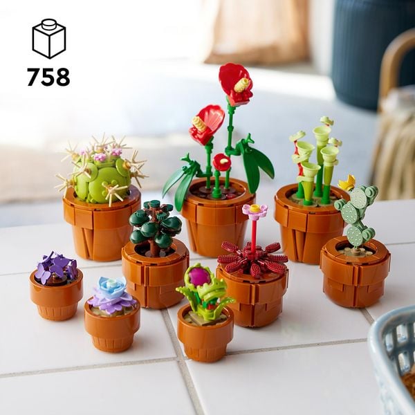 Produktbild: LEGO Icons Botanical Collection 10329 Mini Pflanzen und Blumen Set