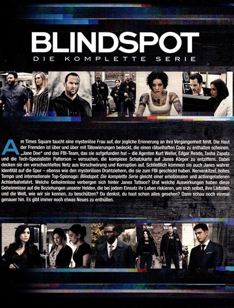 Produktbild: Blindspot: Die komplette Serie [21 DVDs]
