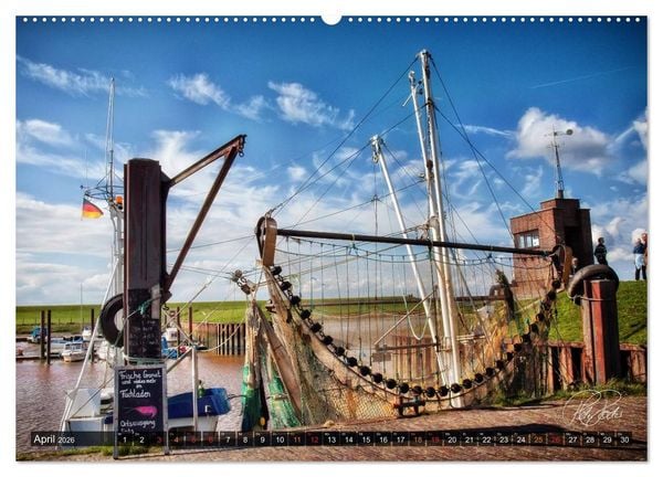 Produktbild: Friesland - Nordseebad Dangast / CH-Version (Wandkalender 2026 DIN A2 quer), CALVENDO Monatskalender