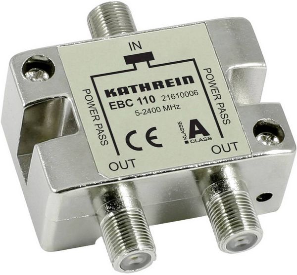 Produktbild: Kathrein EBC 110 SAT-Verteiler 2-fach 5 - 2400MHz