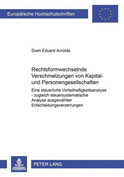 Produktbild: Rechtsformwechselnde Verschmelzungen von Kapital- und Personengesellschaften