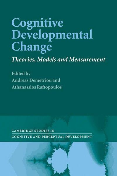 Produktbild: Cognitive Developmental Change