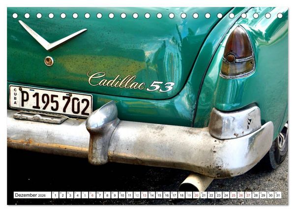 Produktbild: Auto Legenden CADILLAC (Tischkalender 2026 DIN A5 quer), CALVENDO Monatskalender