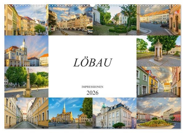 Produktbild: L&ouml;bau Impressionen (Wandkalender 2026 DIN A2 quer), CALVENDO Monatskalender
