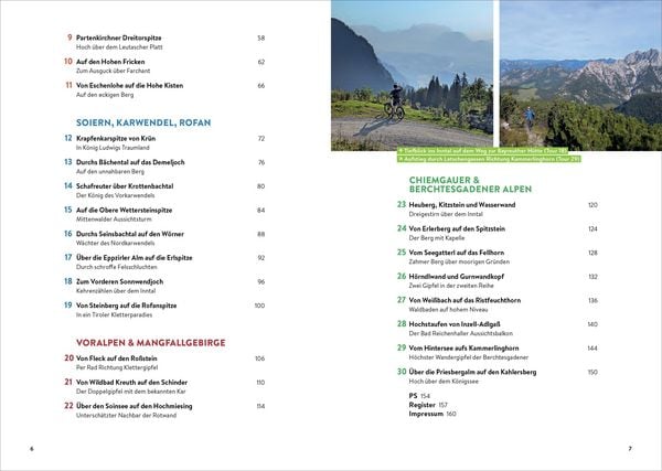 Produktbild: Bike & Hike in den bayerischen Alpen
