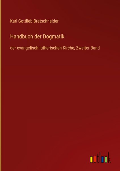 Produktbild: Handbuch der Dogmatik