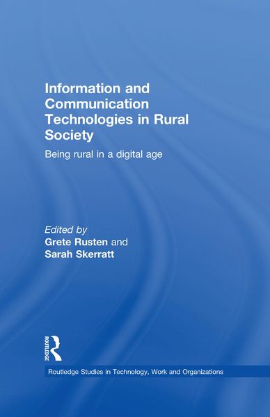 Produktbild: Information and Communication Technologies in Rural Society
